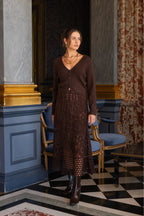 Mila V-Neck Knitted Cardigan