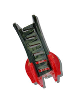 Hand-painted Cherry Hearts Hair Claw Clip