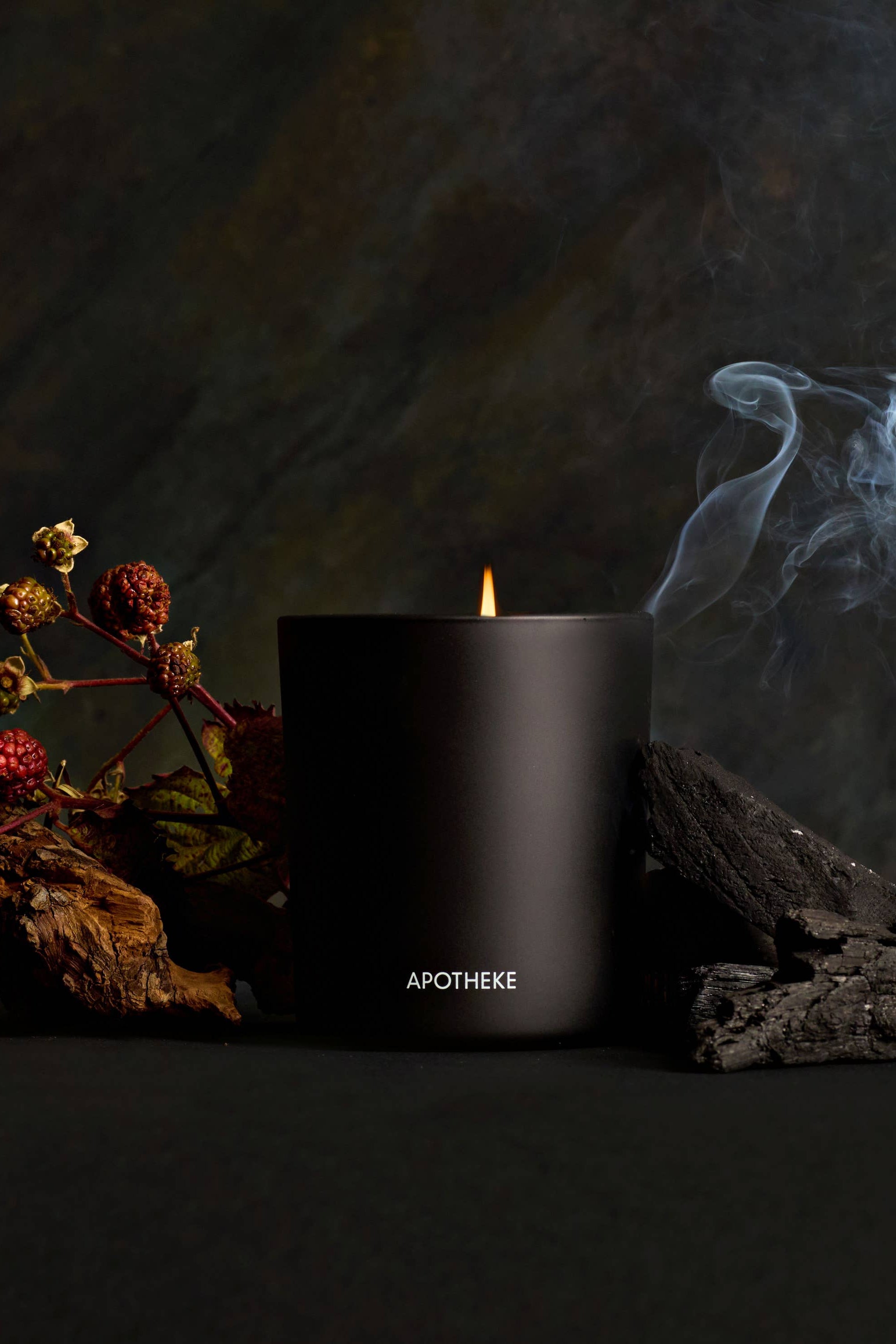 Charcoal Classic Candle