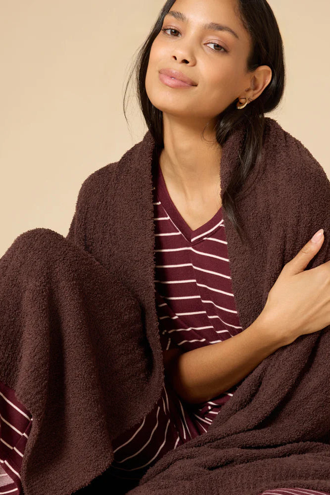 Marshmallow Rib Knit Blanket