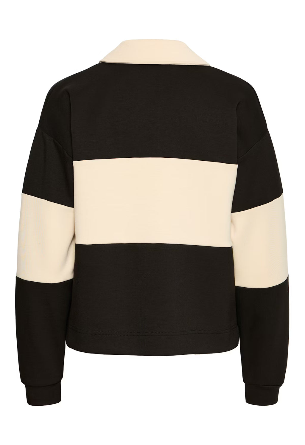 Bypusti Contrast Polo Pullover