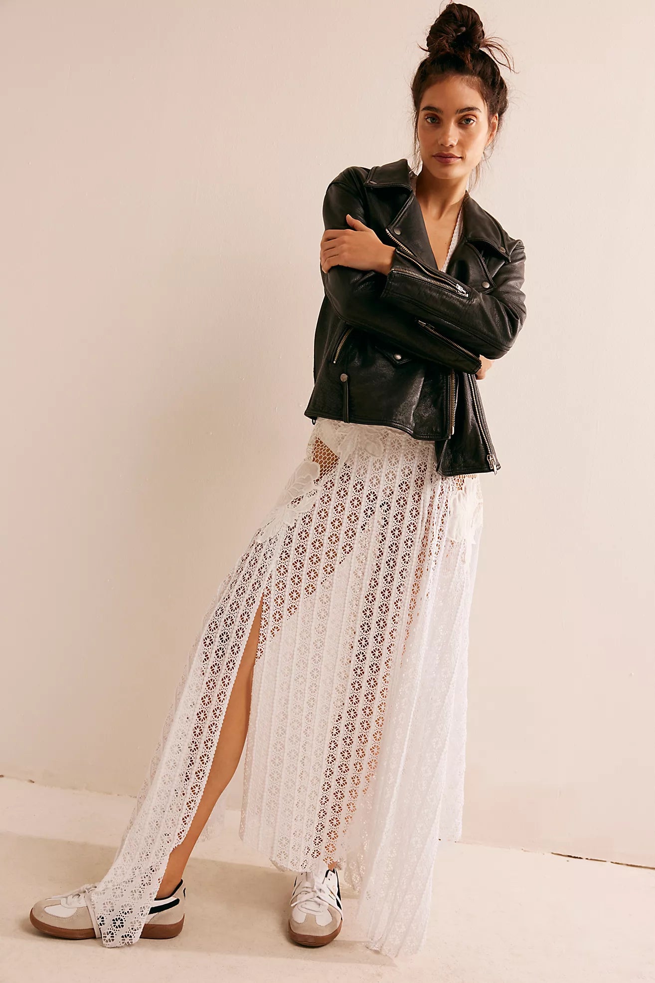 Jealousy Leather Moto Jacket