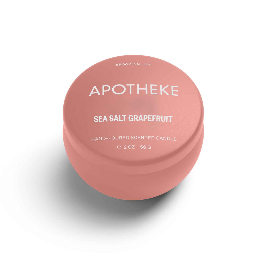 Sea Salt Grapefruit Mini Tin Candle