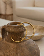 Large Gold Hoops