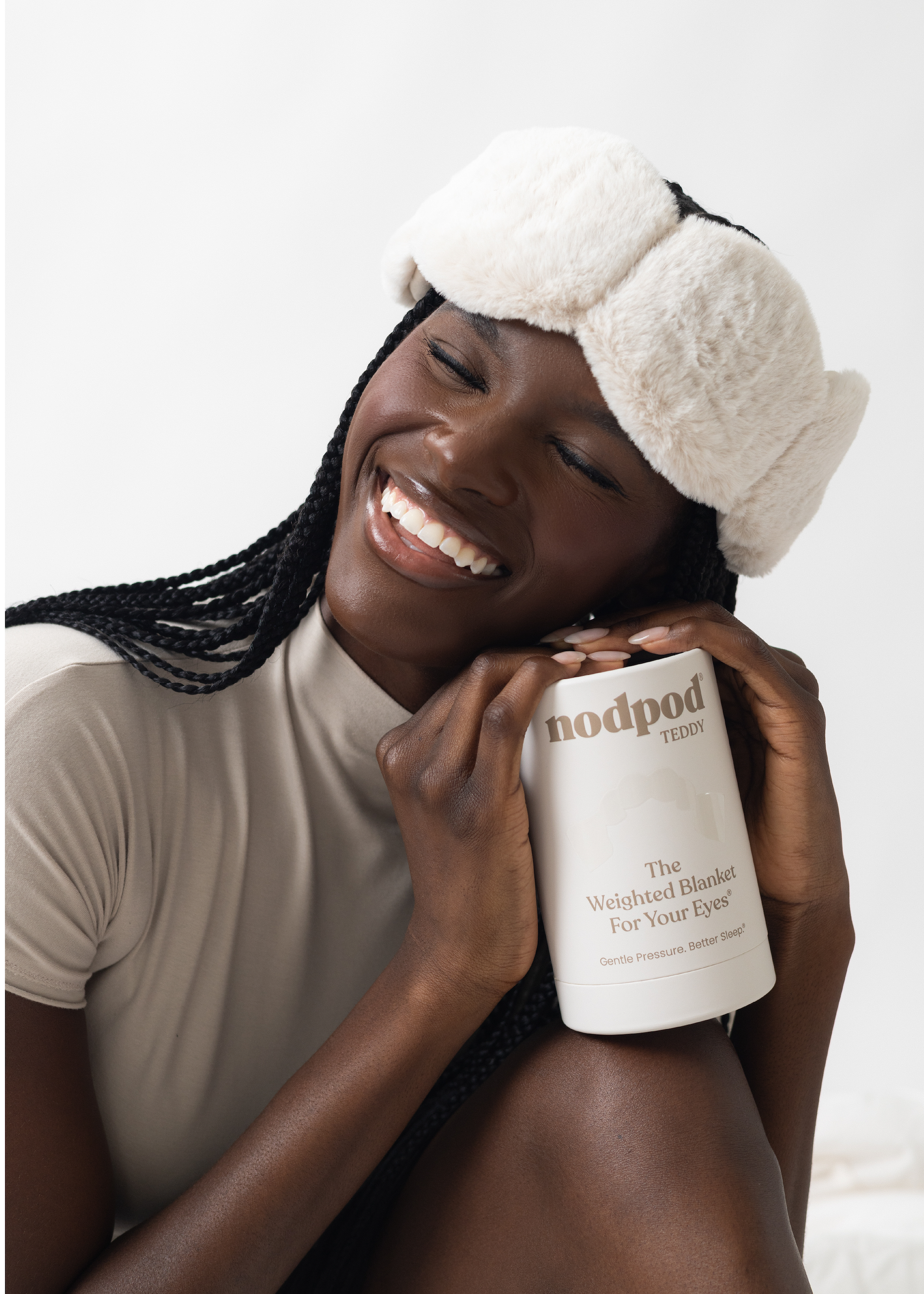 Teddy Weighted Sleep Mask