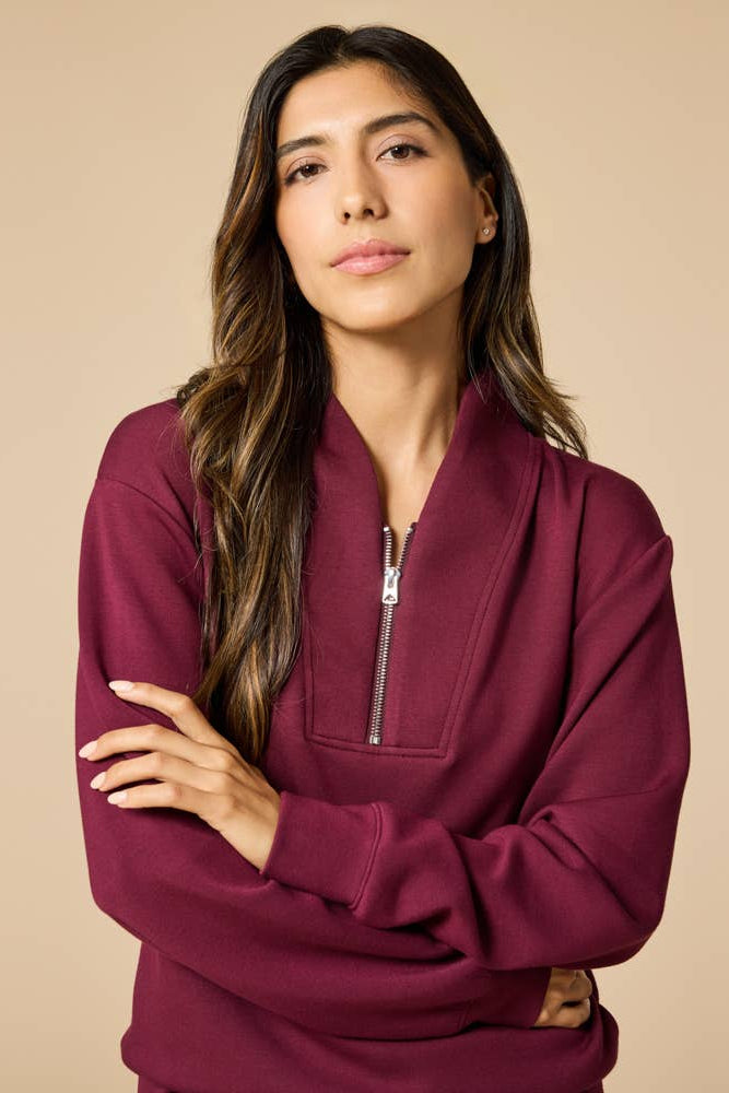 DreamTech Quarter Zip Jogger Set