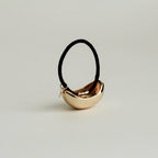 Gold Bold Crescent Metal Cuff Hair Tie