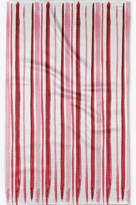 Aperol in Rome Stripe Tea Towel