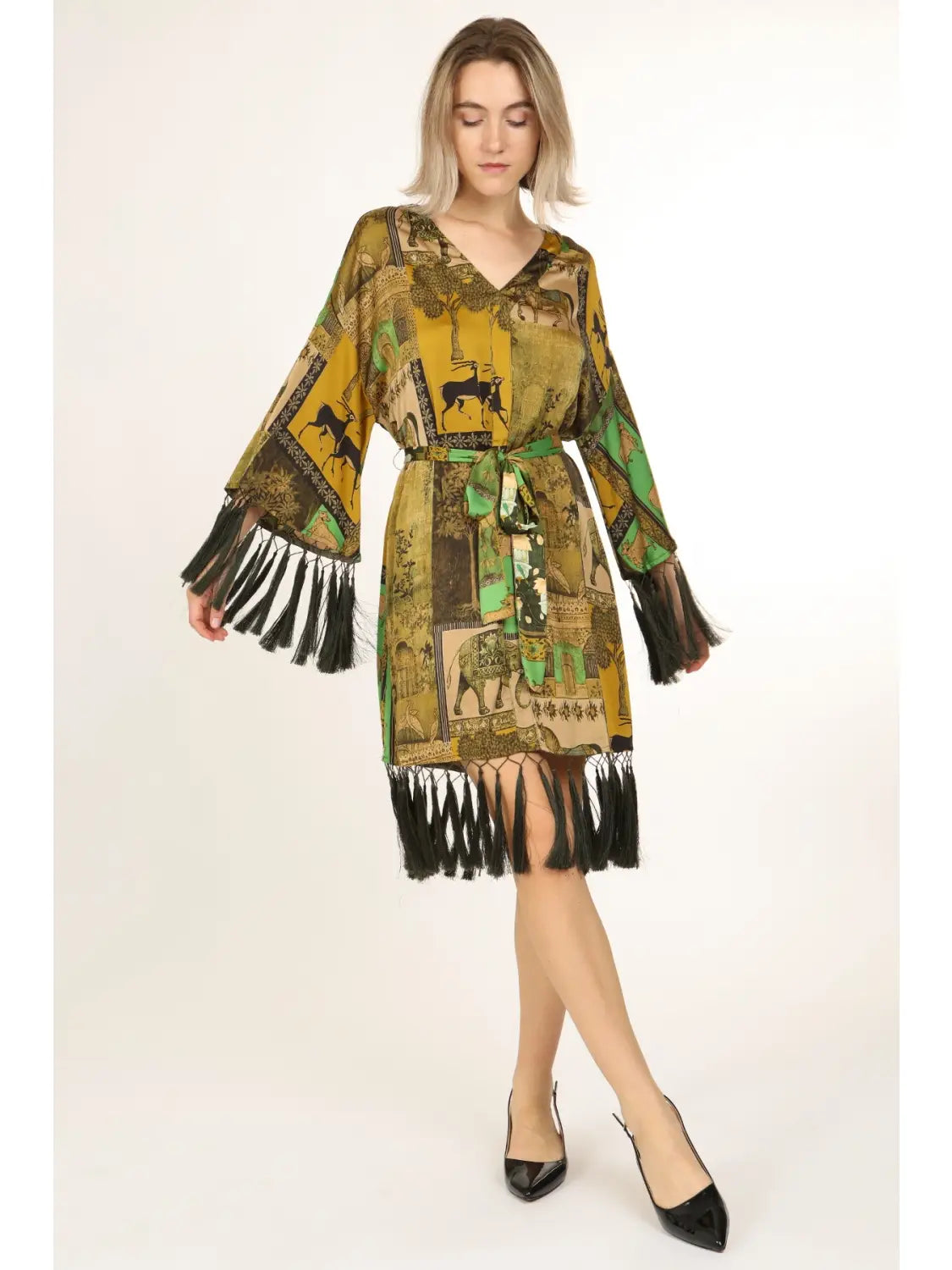 Exotic Fringe Dress