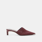 Lexy Berry Calf Hair Mule Heels
