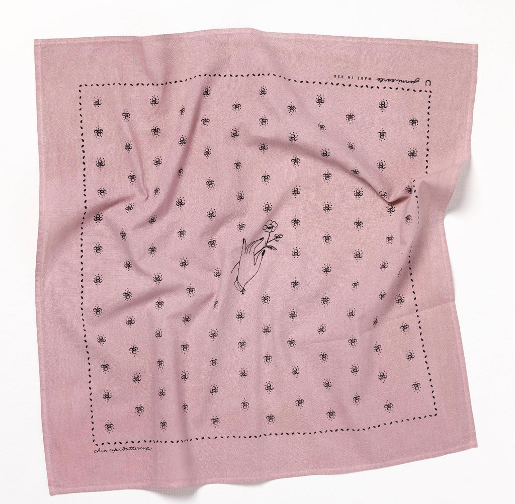 Chin Up Buttercup Bandana