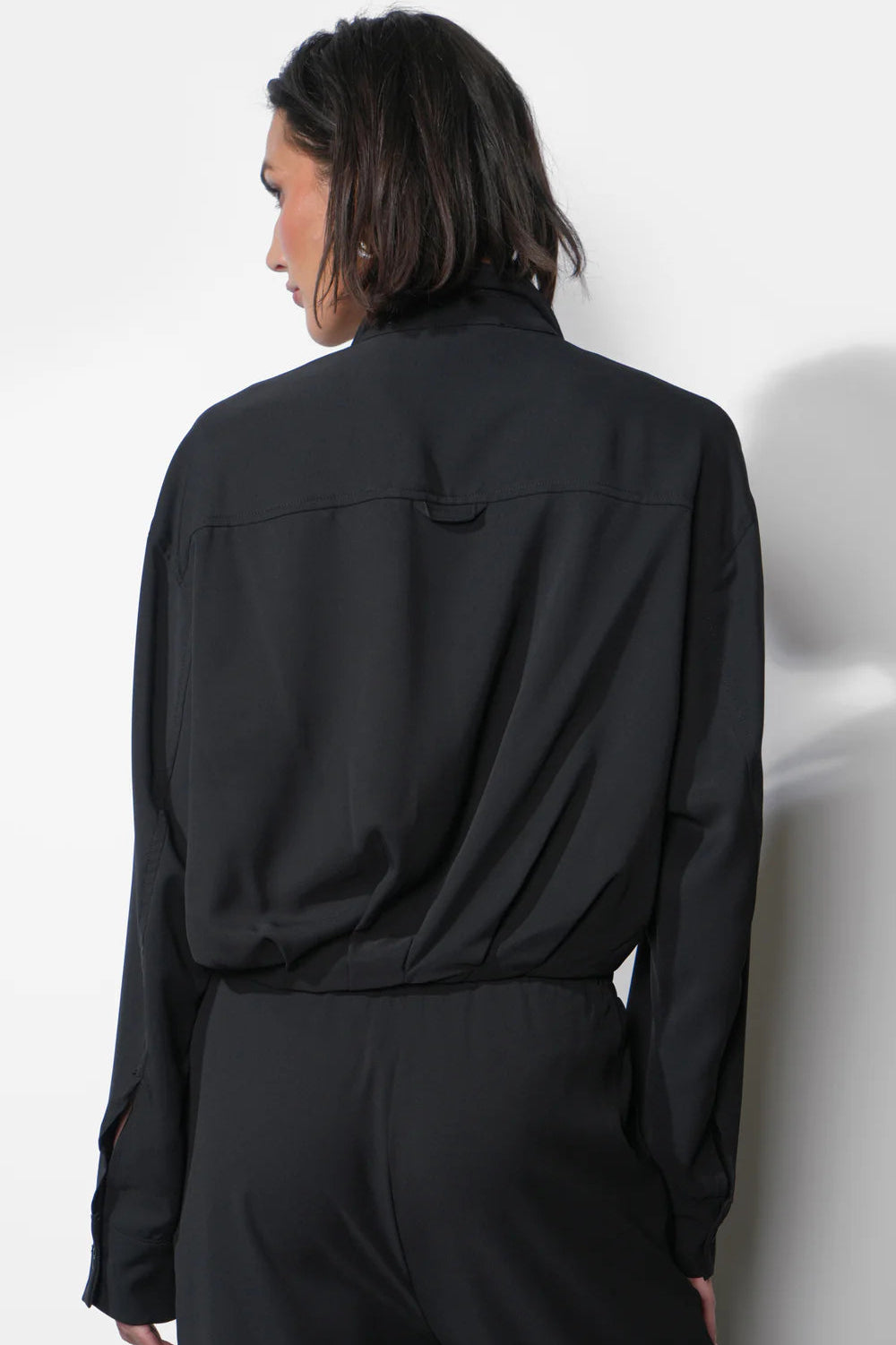 Ina Button Up Cropped Shirt