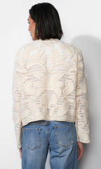 Sutton Open Crochet Cardigan