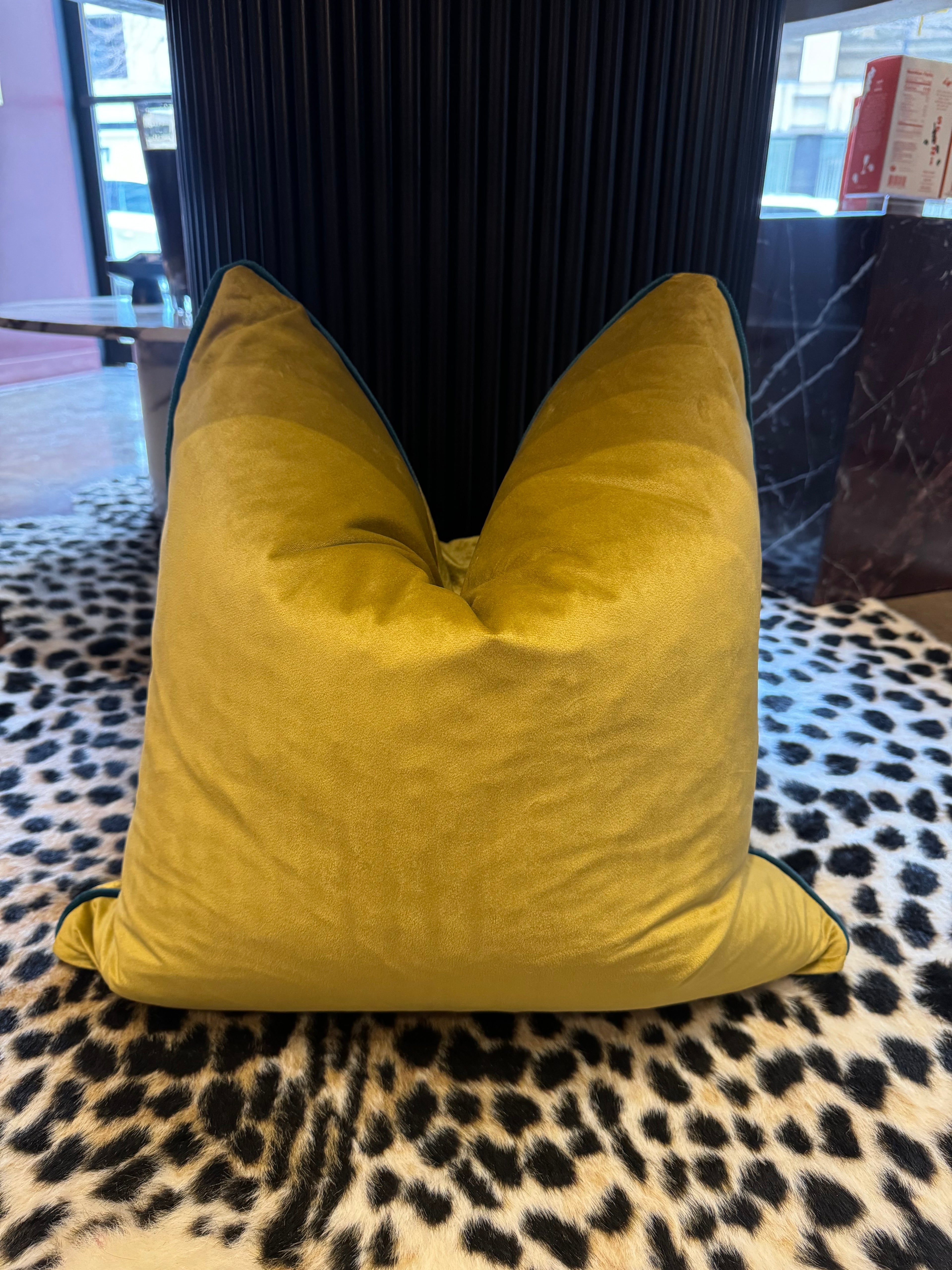 Chartreuse Accent Pillow