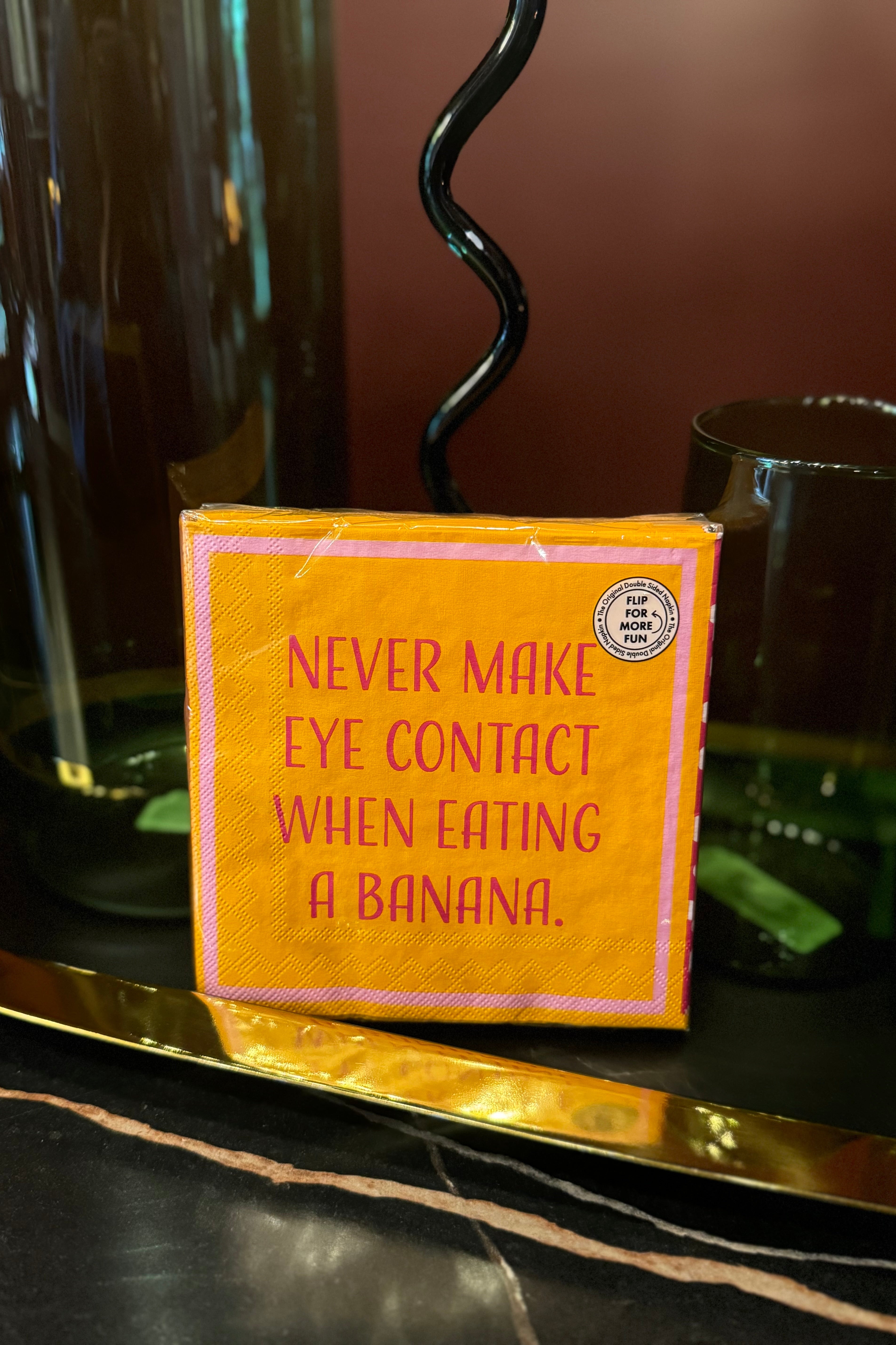 Whoremembers Funny Cocktail Double-Sided Napkin