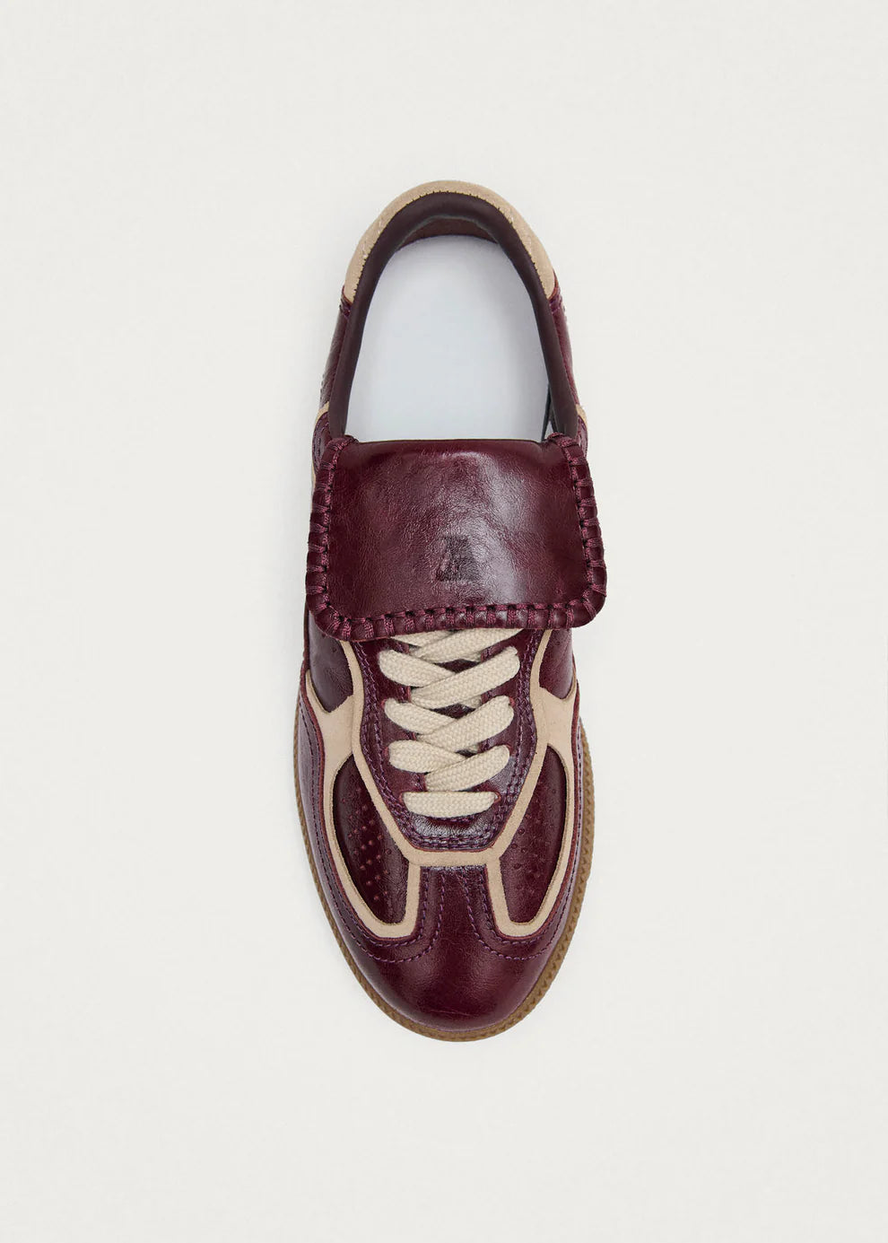 TB. 490 Club Patent Deep Burgundy Leather Sneakers
