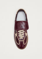 TB. 490 Club Patent Deep Burgundy Leather Sneakers
