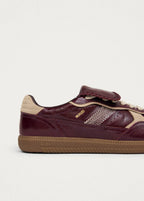 TB. 490 Club Patent Deep Burgundy Leather Sneakers
