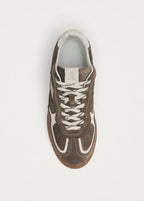 TB. 490 Rife Taupe Leather Sneakers