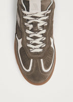 TB. 490 Rife Taupe Leather Sneakers