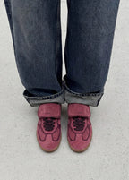 TB. 490 Club Suede Raspberry Leather Sneakers