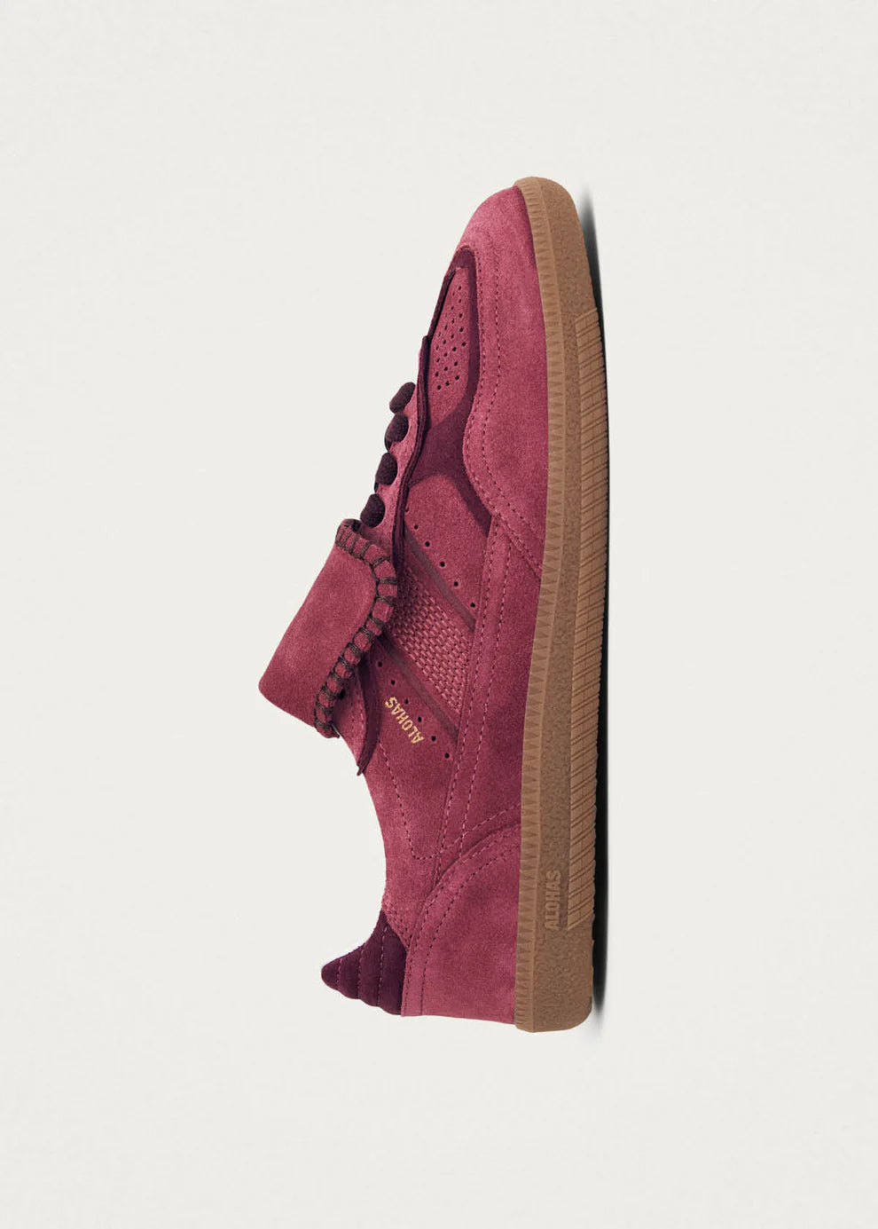 TB. 490 Club Suede Raspberry Leather Sneakers