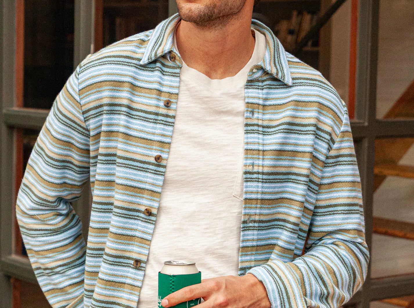 Mexicali Knit Overshirt