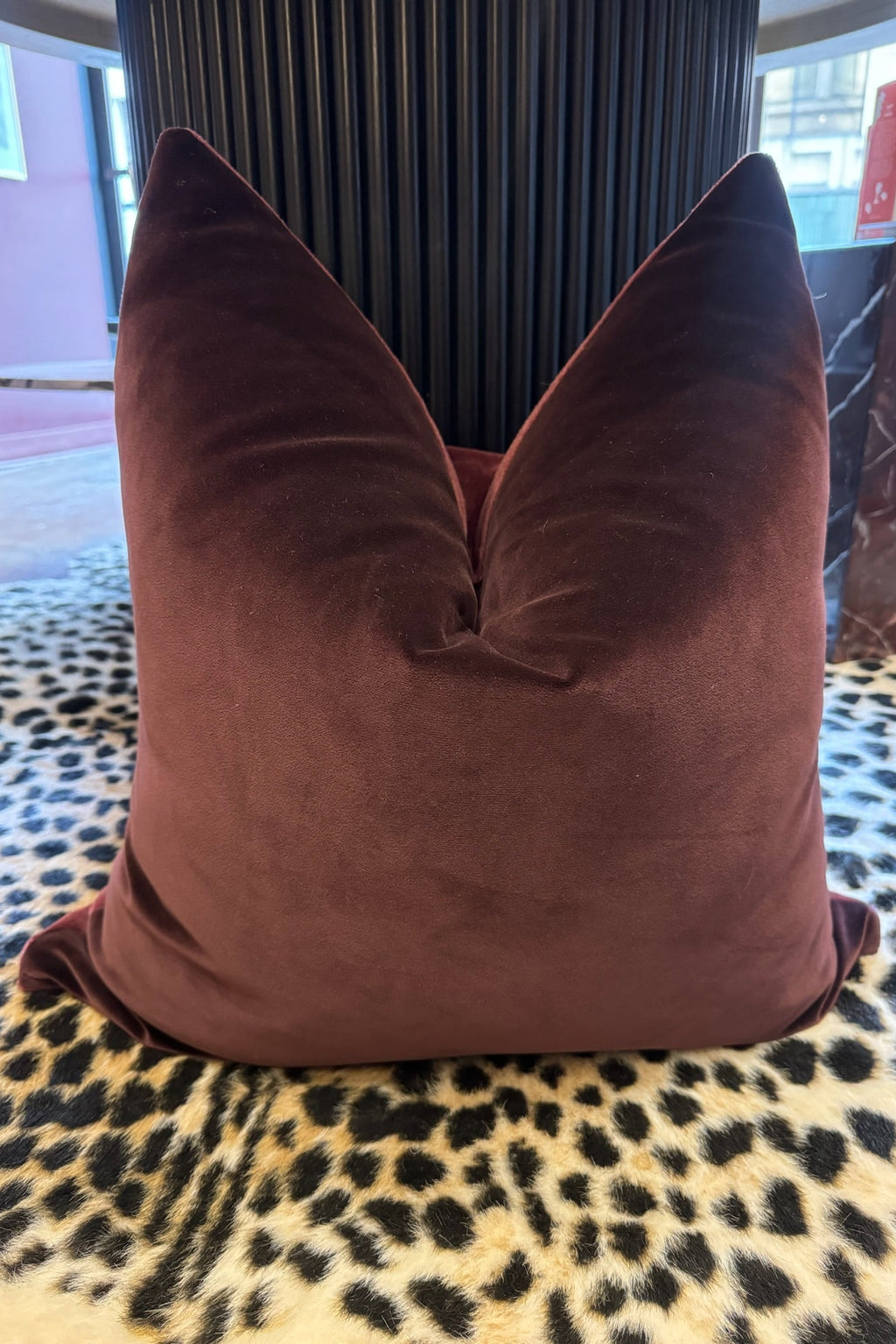 Purple Accent Pillow