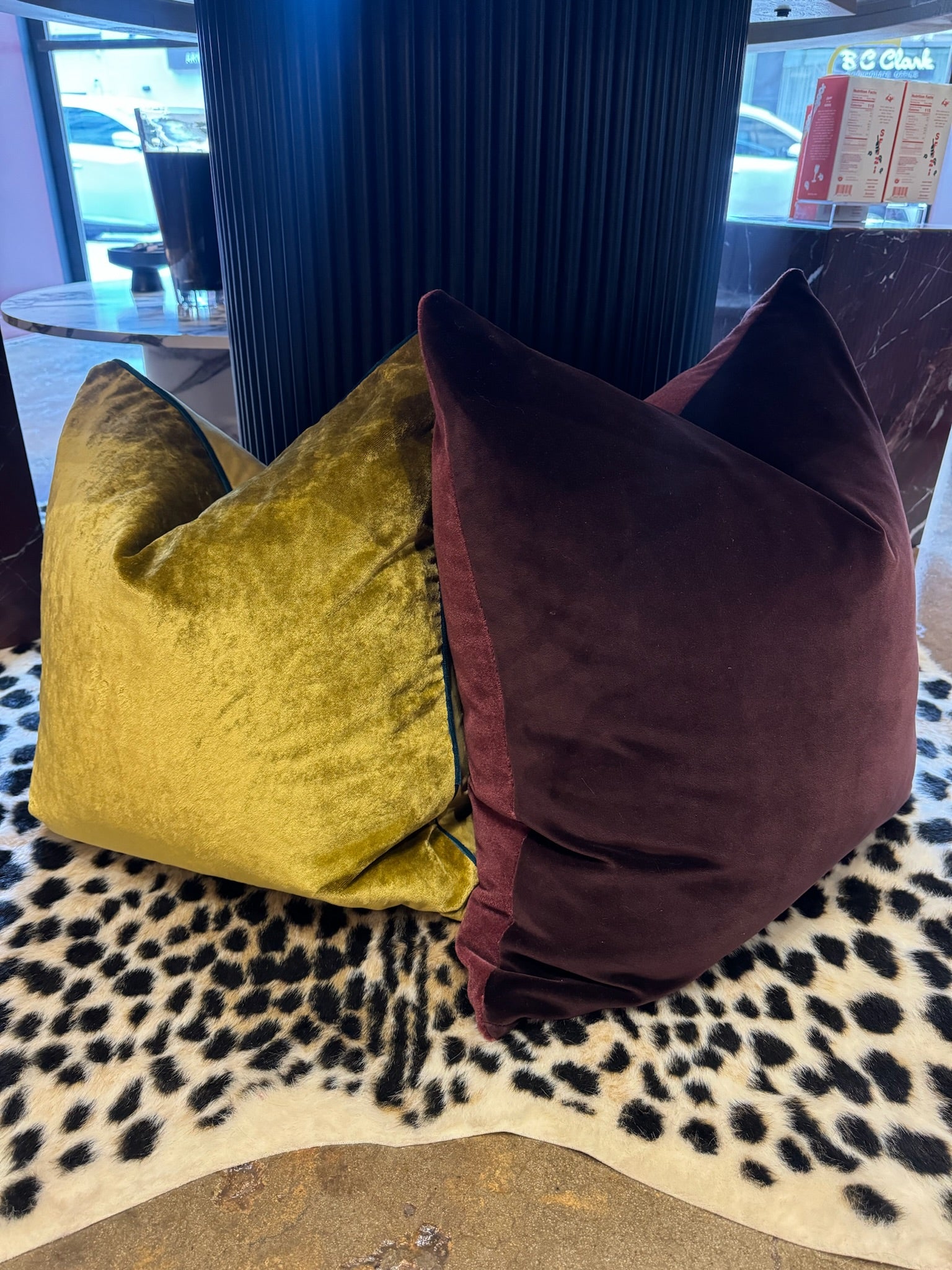 Purple Accent Pillow