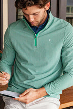 Seersucker Performance Pullover