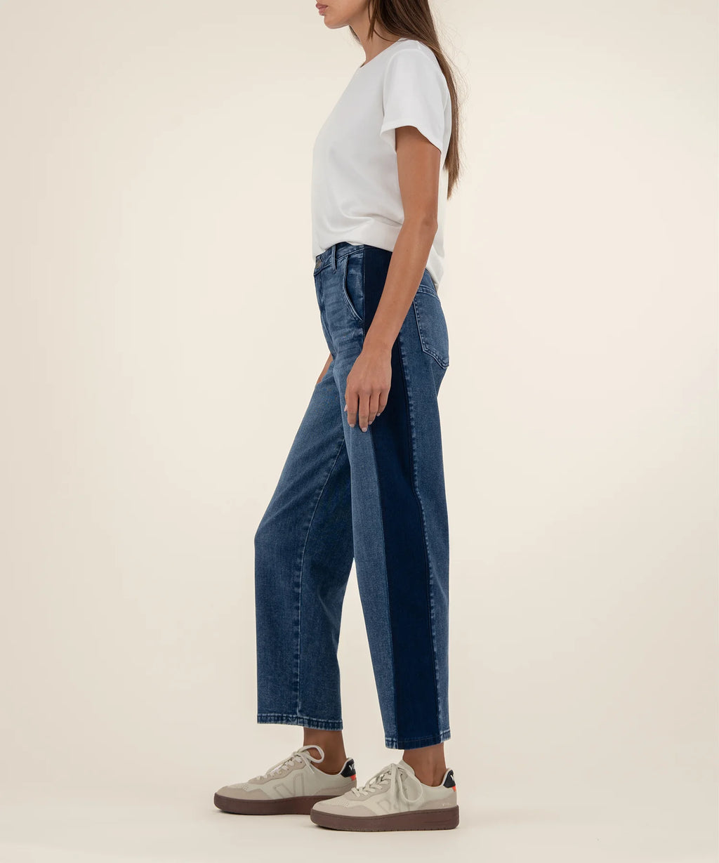 Ashton Wide Leg Barrel Jean
