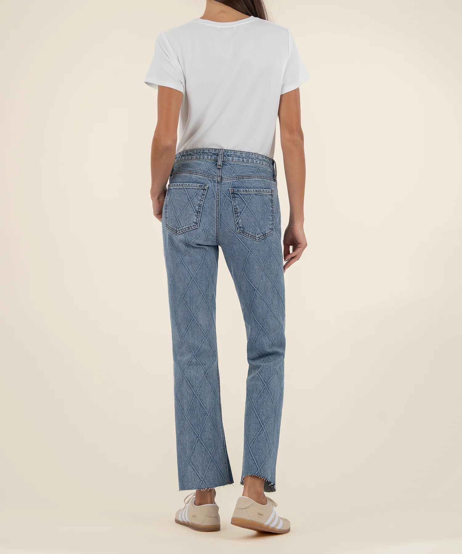 Kelsey High Rise Ankle Flare Jean