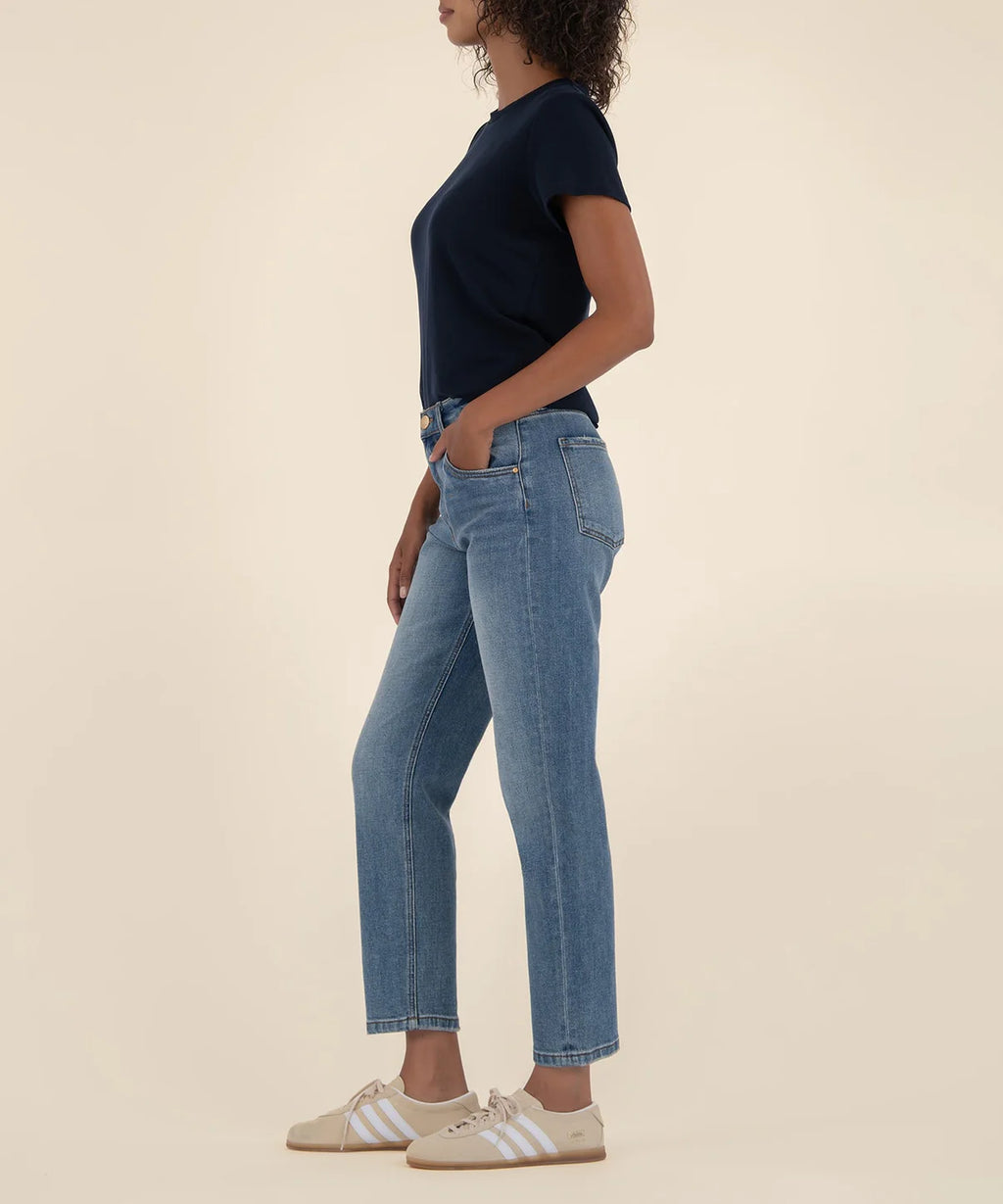 Kit High Rise Baggy Ankle Straight Leg