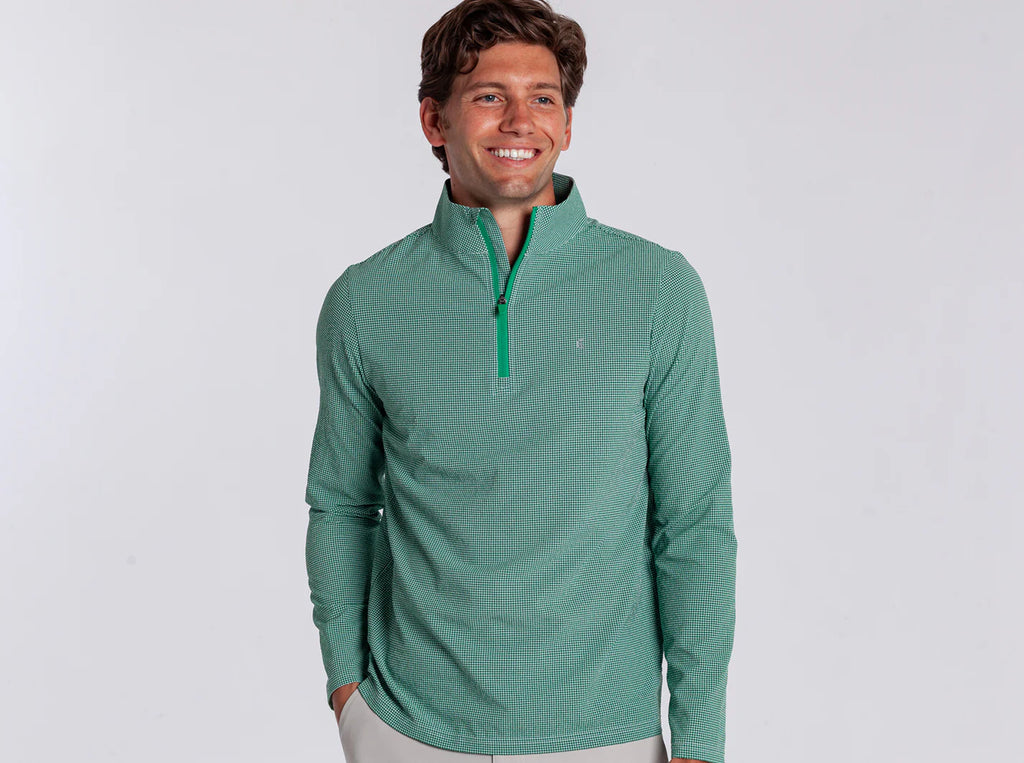 Seersucker Performance Pullover