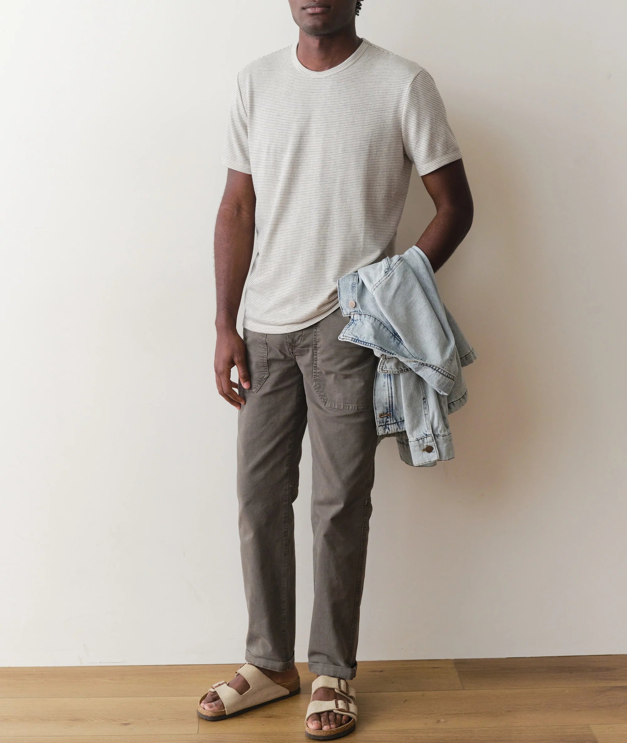 Signature Jacquard Crew Tee