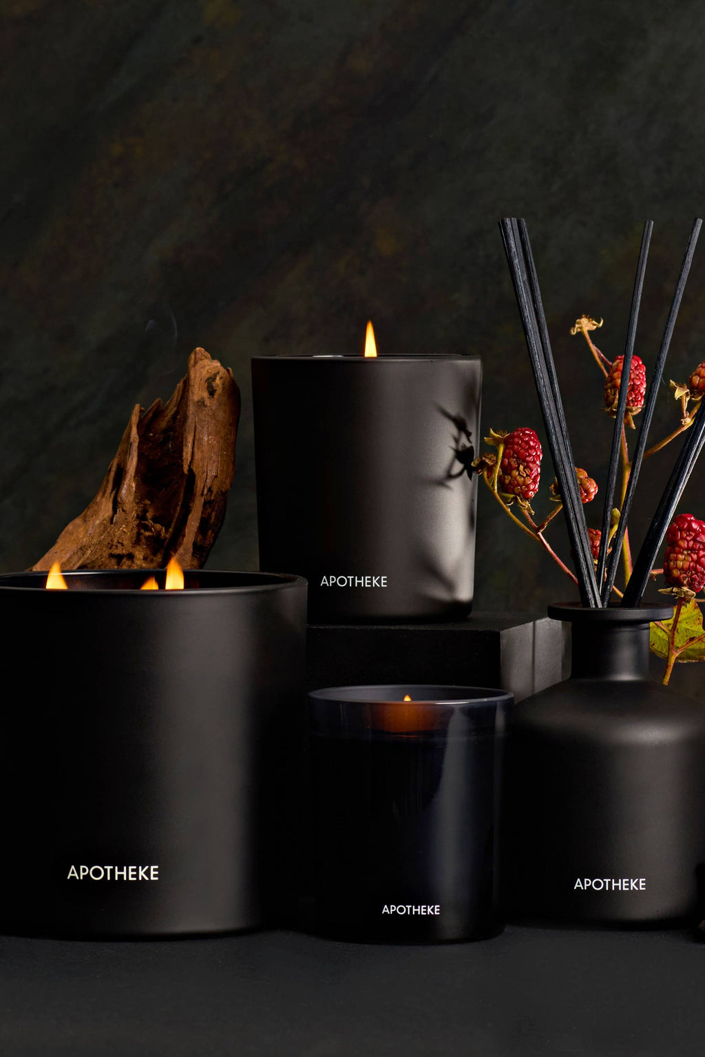 Charcoal Classic Candle