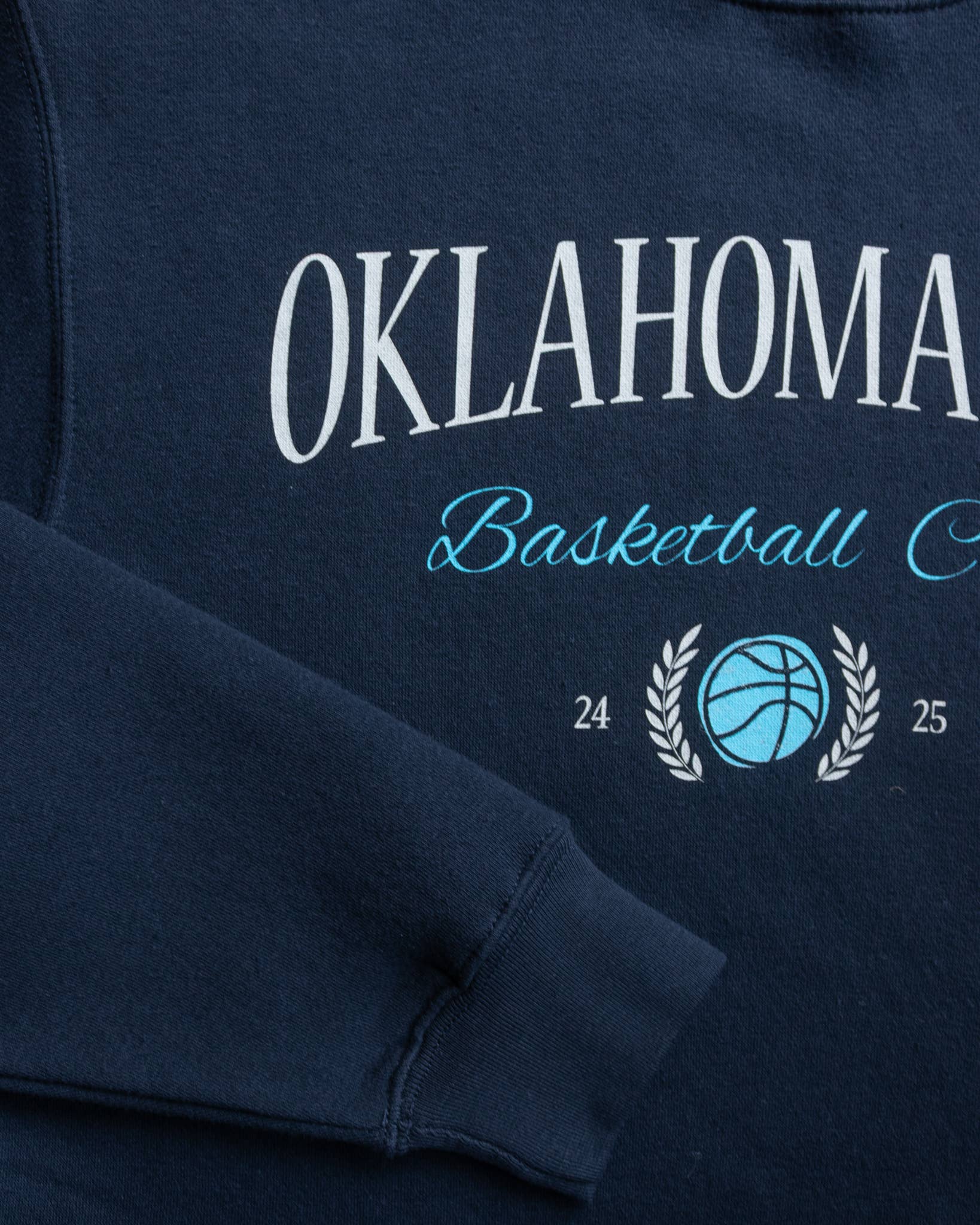 Oklahoma City Thunder Basketball Club Level Pullover Sweatshirt