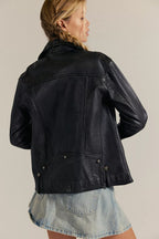 Jealousy Leather Moto Jacket