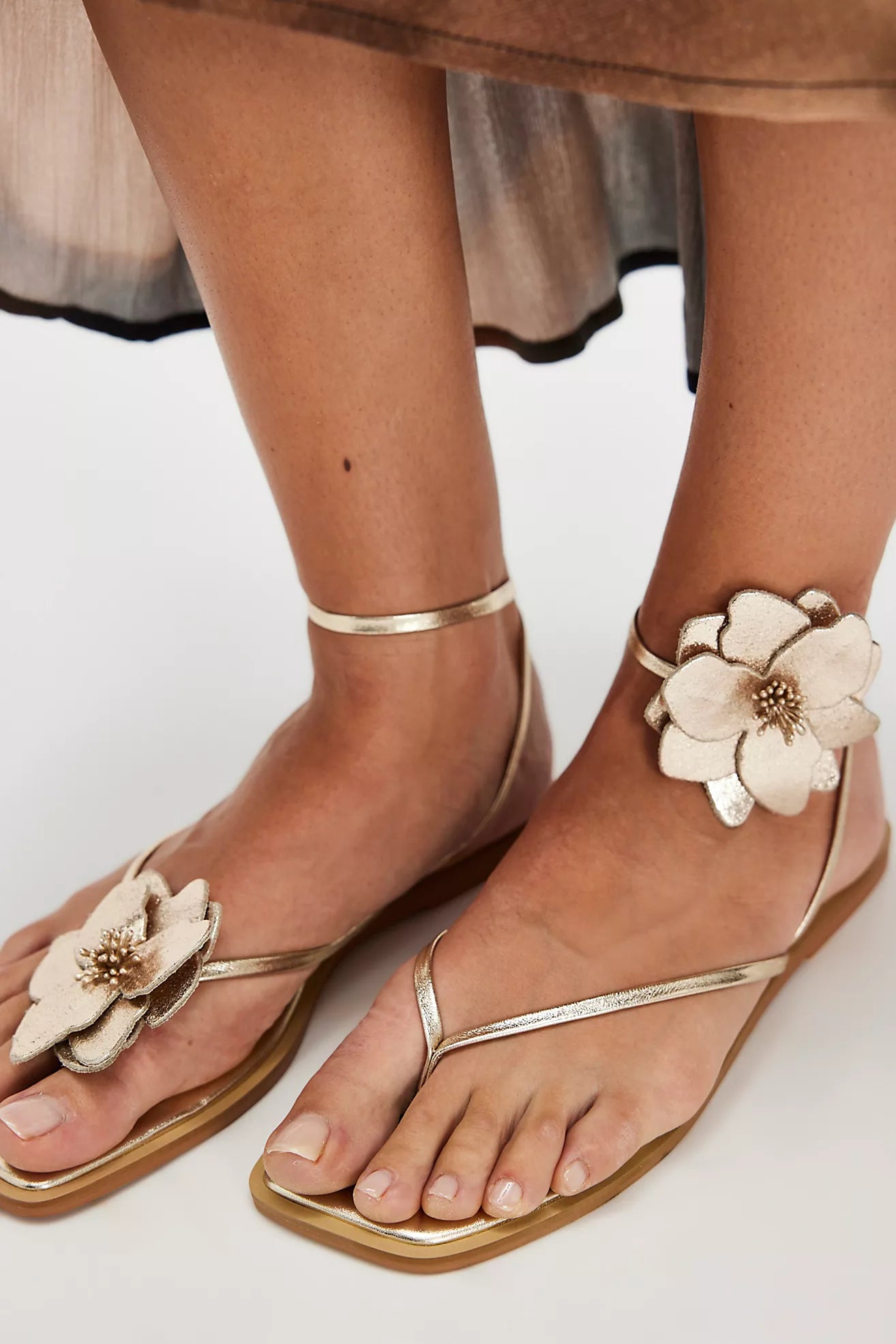 Mismatch Magnolia Sandal