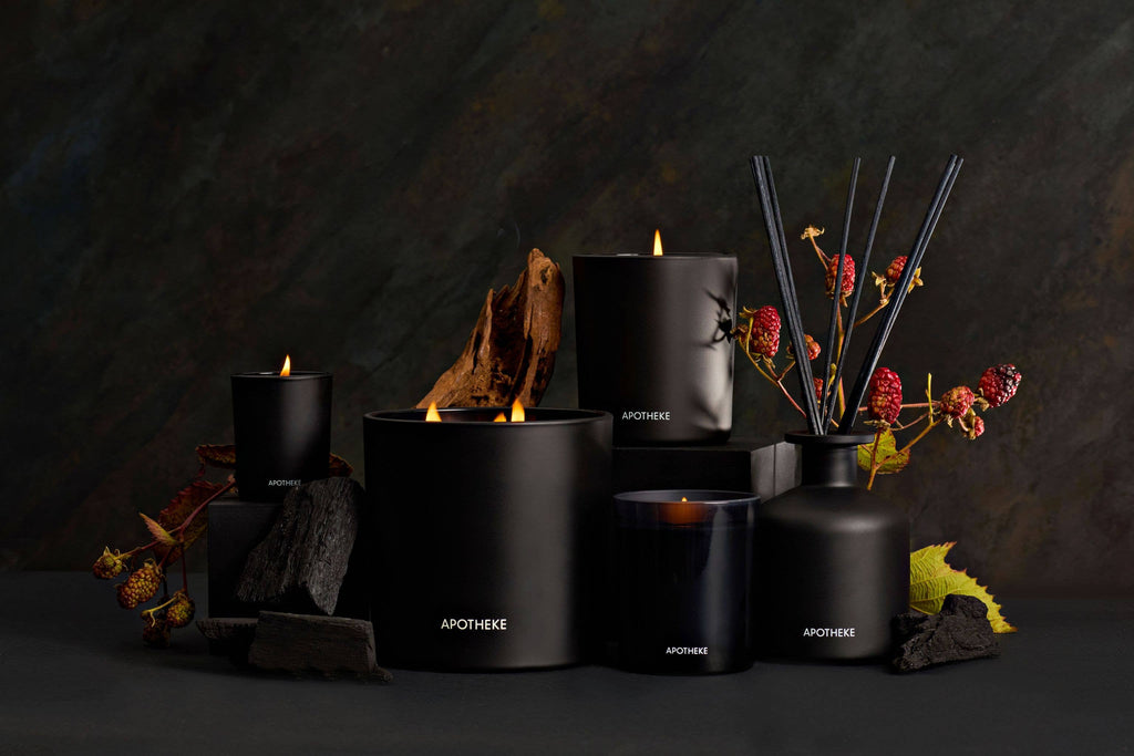 Charcoal Mini Tin Candle