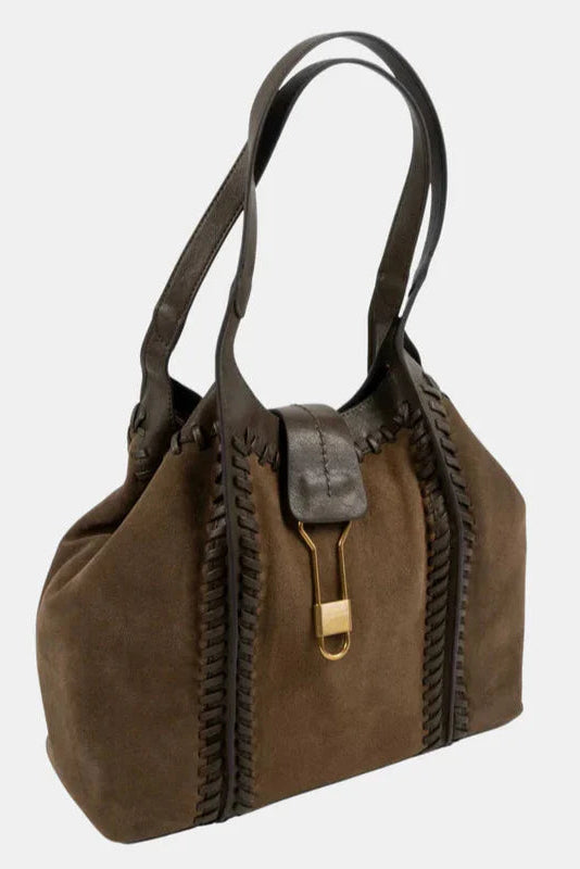 Reese Suede Tote