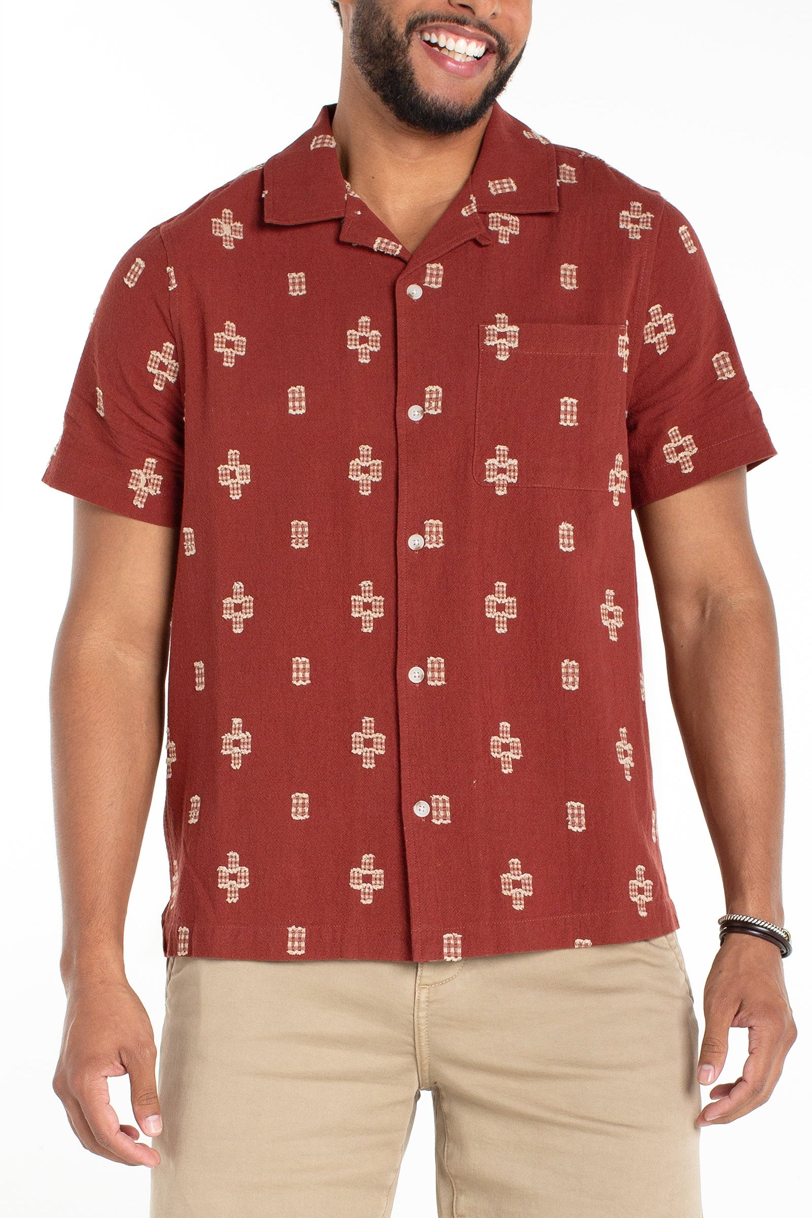 Button Up Camp Shirt