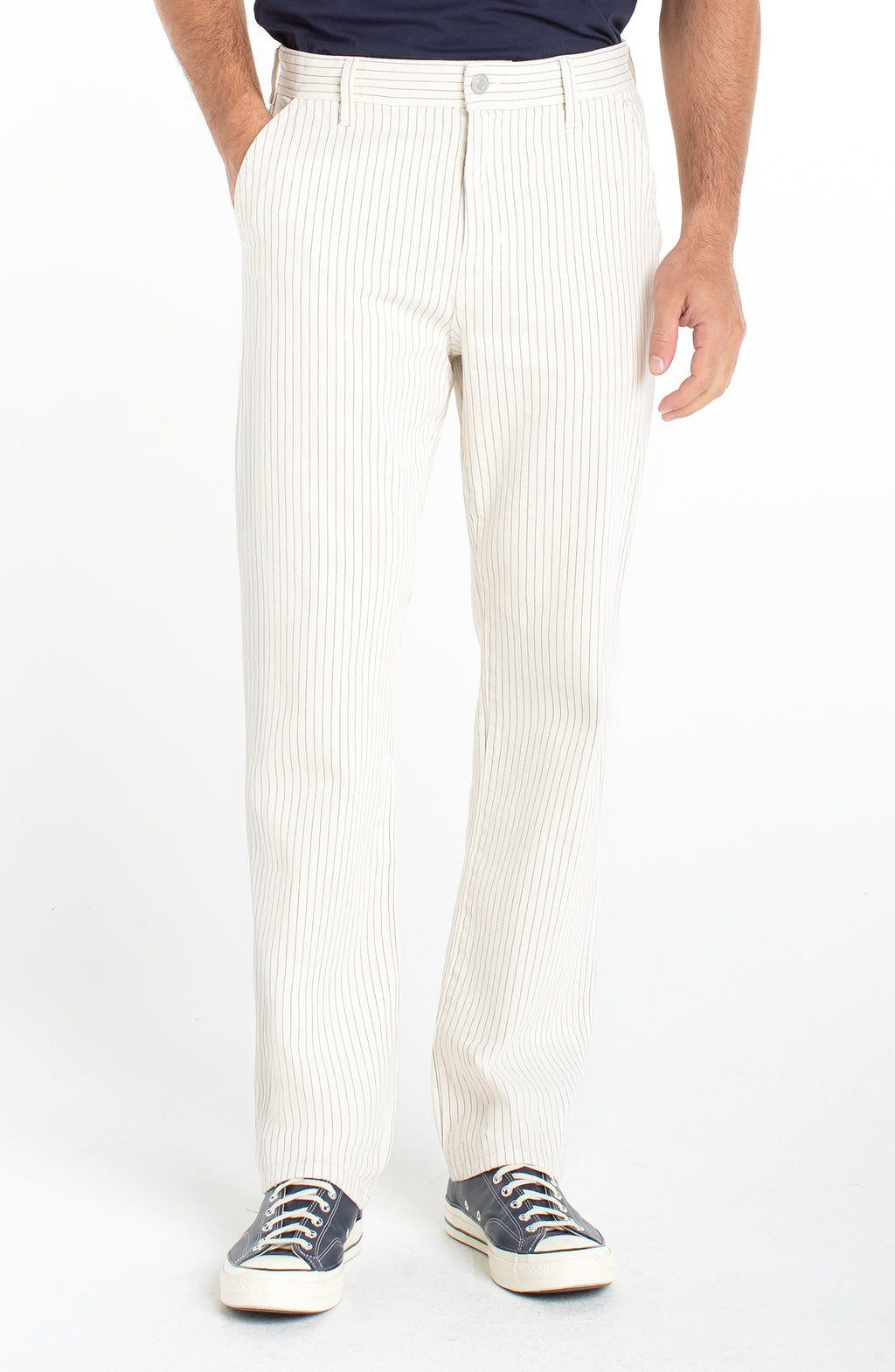 Striped Sutton Loose Straight