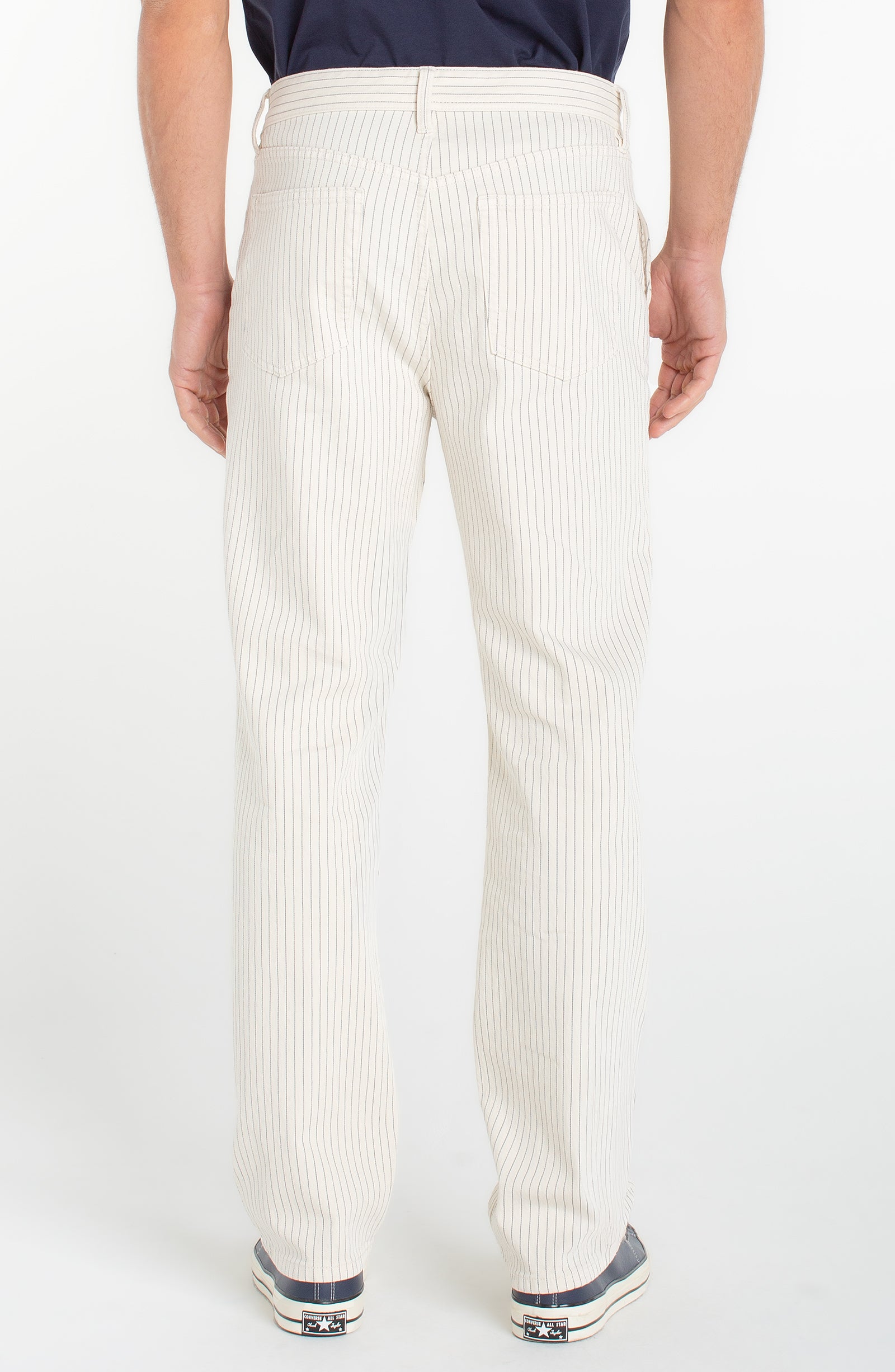 Striped Sutton Loose Straight