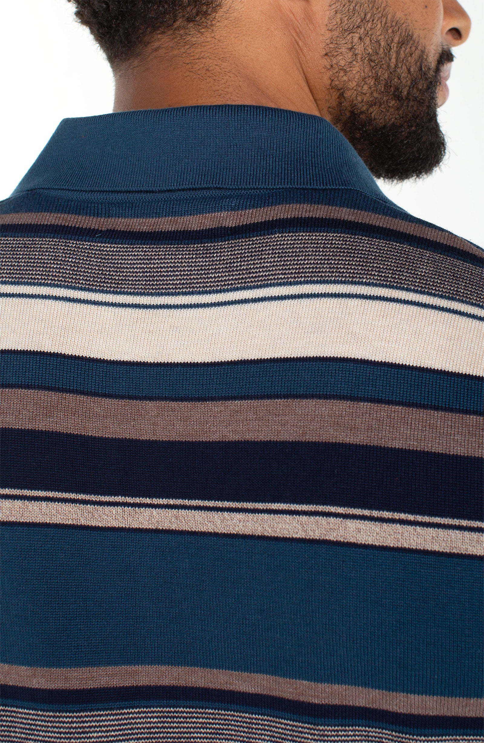 Johnny Collar Sweater Knit Polo