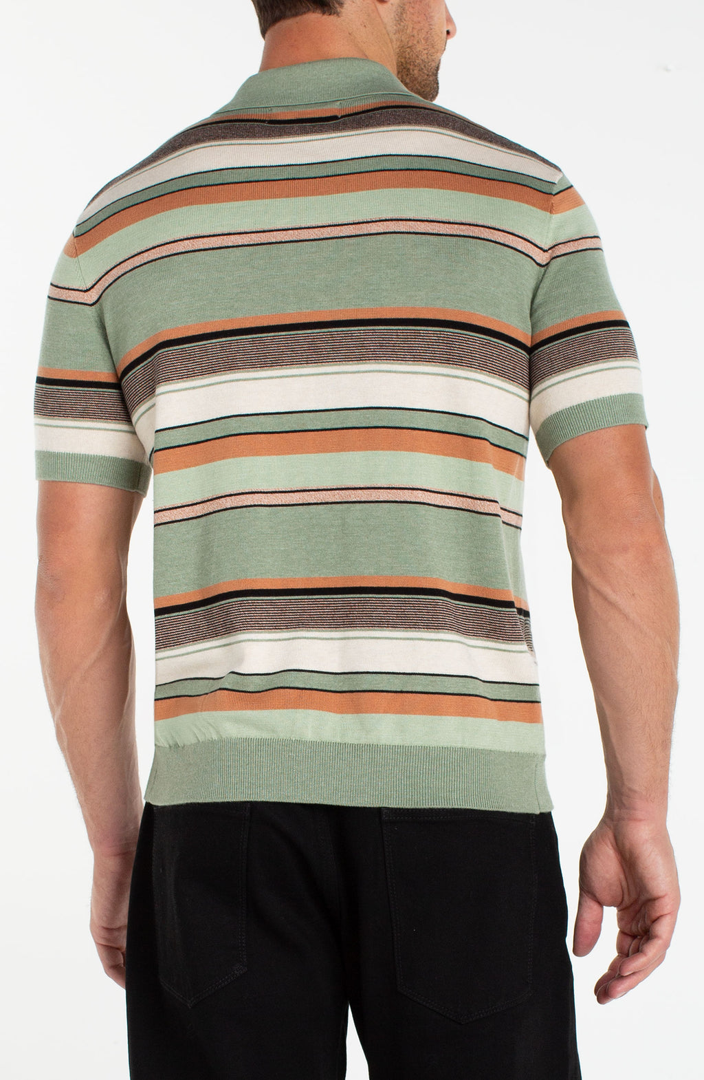 Johnny Collar Sweater Knit Polo