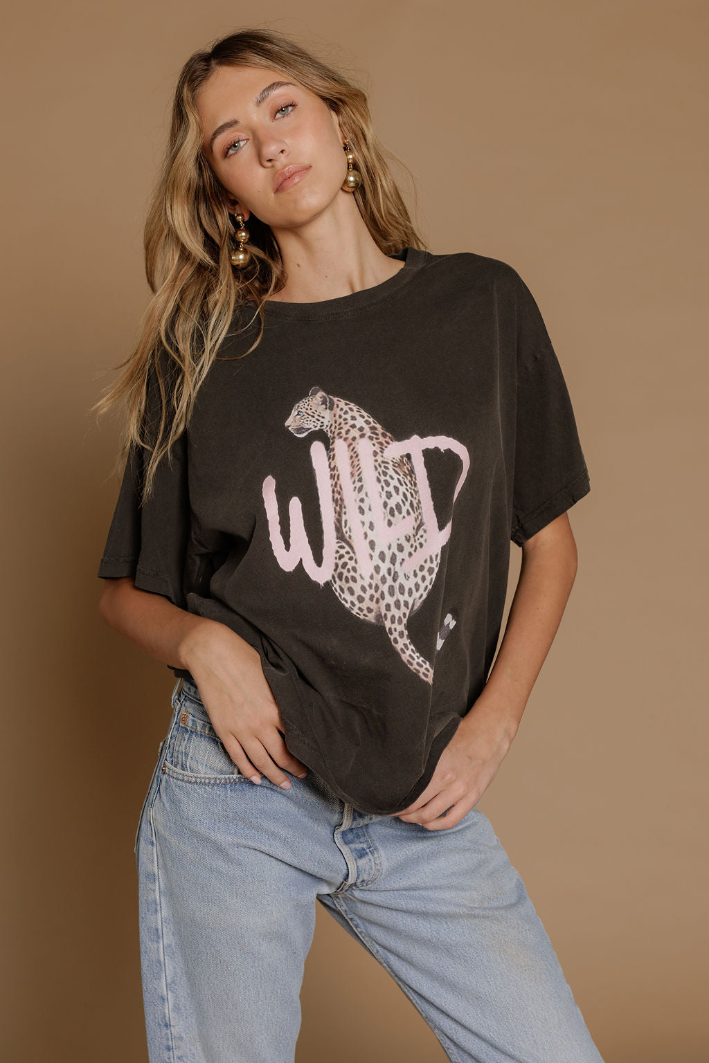 Wild Leopard Tee