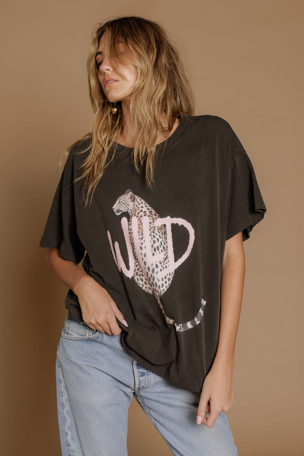 Wild Leopard Tee