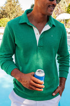 Terry Fleece Collared Shirt