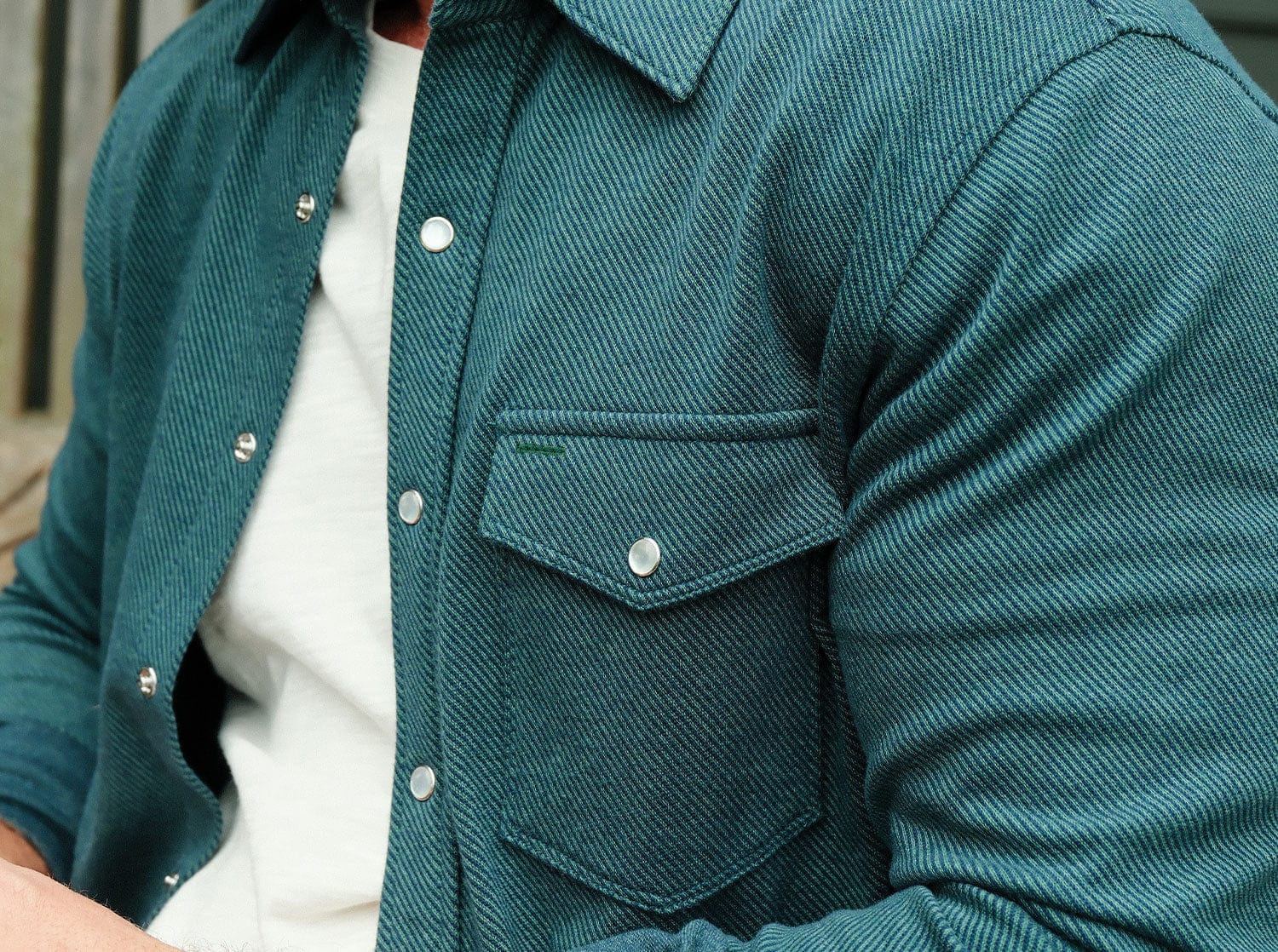 Chill Knit Pearl Snap